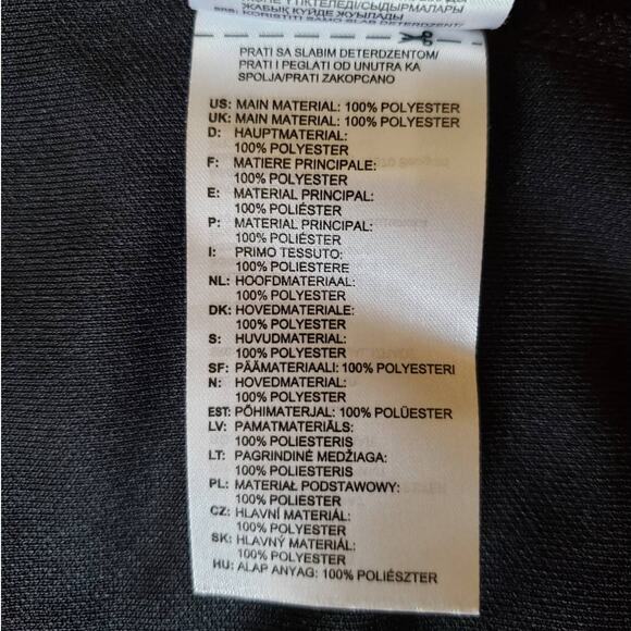 Adidas Women's Climalite Textured Sweatshirt Full Zip Black Medium - Picture 7 of 9